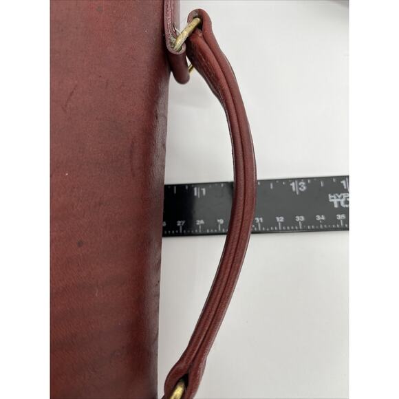 Coach Briefcase Vintage Morgan Cordovan Gloved Leather Messenger Laptop - Picture 6 of 12